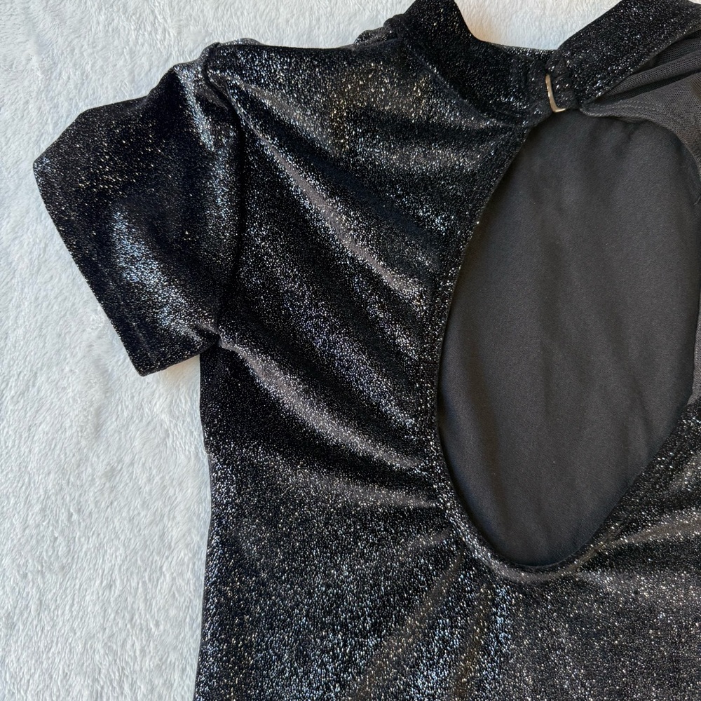 Black and Gold Dance Dress - Picture 9 of 13